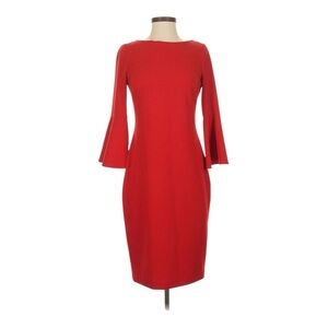 Calvin Klein Cocktail Dress Red Size 4